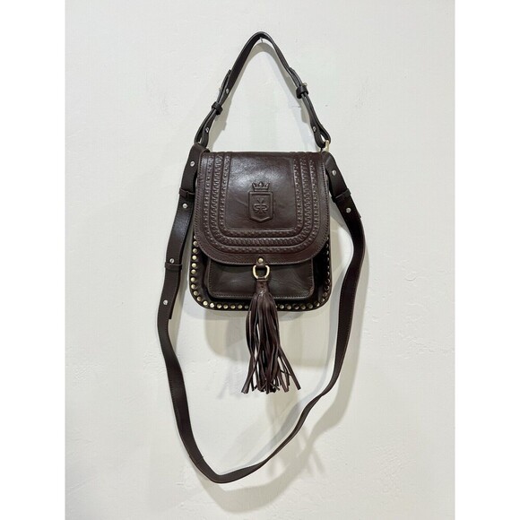Lyard Handmade Leather Frye VALENTINA BROWN BAG
